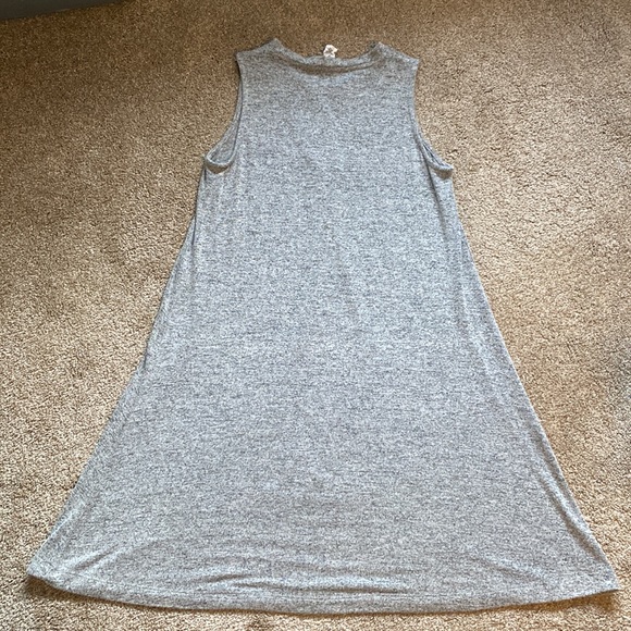 EUC Womens Small Pool/Beach Casual Dress. Flowy, Gray - Picture 5 of 5